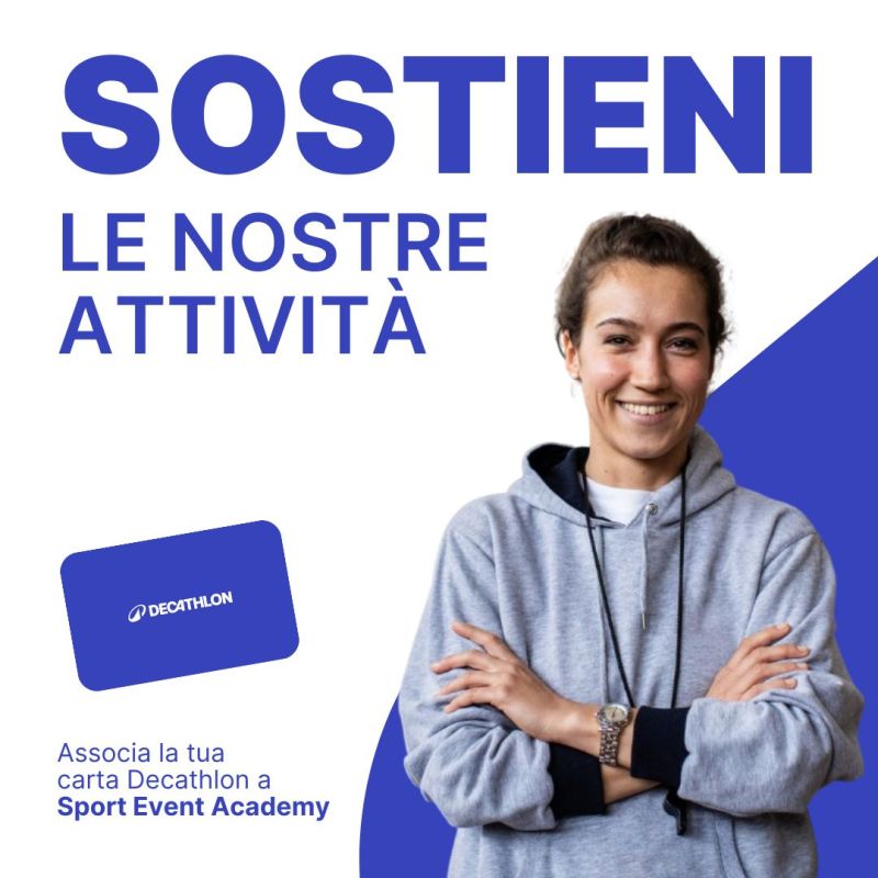 Associa le carte DECATHLON e Sport Event Academy